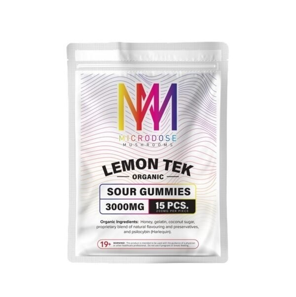 Lemon Tek Sour Shroom Gummies